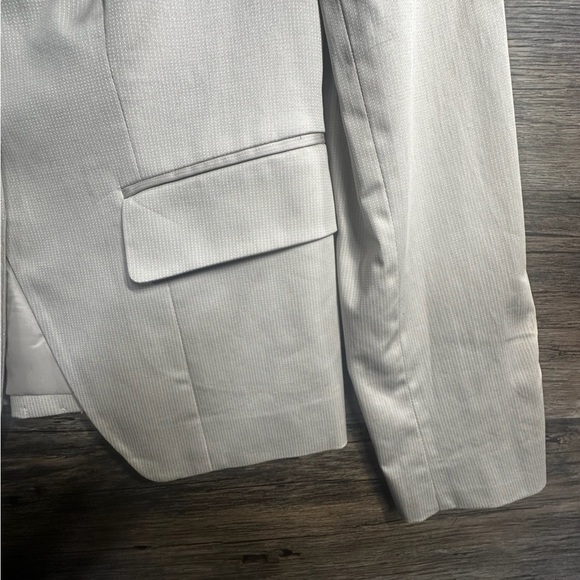 The Limited Cream Tan Blazer Jacket Tailored Fit Notched Lapels - Picture 8 of 15